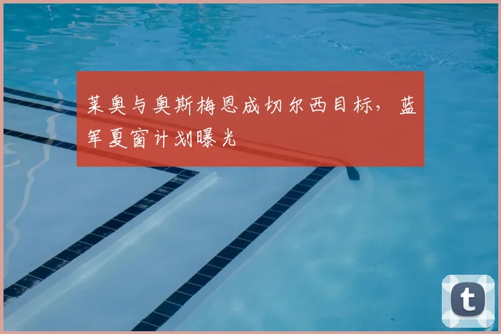 莱奥与奥斯梅恩成切尔西目标，蓝军夏窗计划曝光